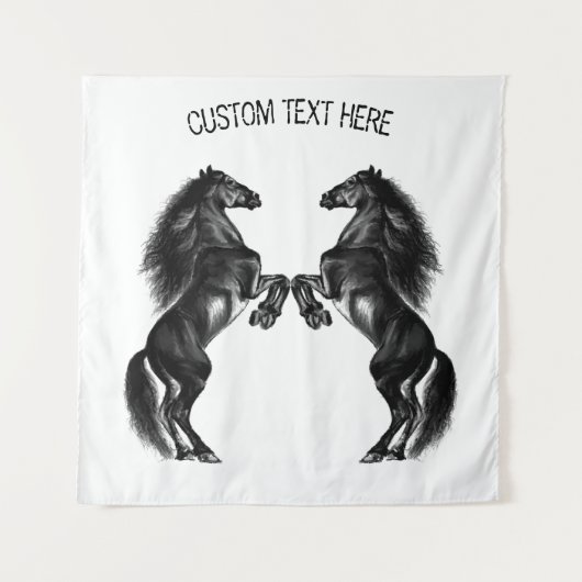 Aufgerissenes Paar-Band mit benutzerdefiniertem Te Wandteppich (Vorderseite)