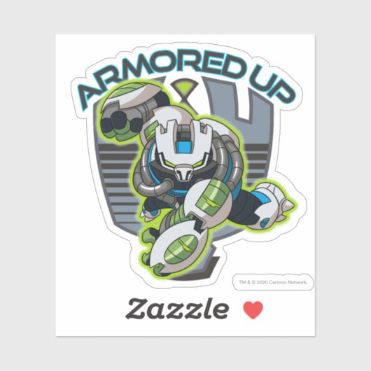 Aufgerüstet - Omni-Kix-Rückfall Aufkleber (Blatt)