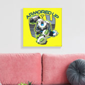 Aufgerüstet - Omni-Kix-Rückfall Leinwanddruck (Insitu (Wohnzimmer))