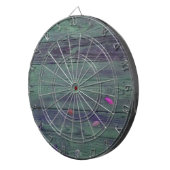 Aufgerüstete Holzplanks Dartscheibe (Vorderseite rechts)