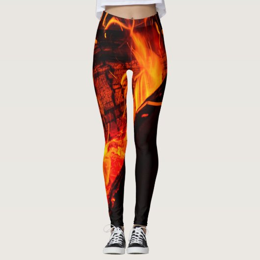 AUFGESCHLOSSENE LEGGINGS (Vorderseite)