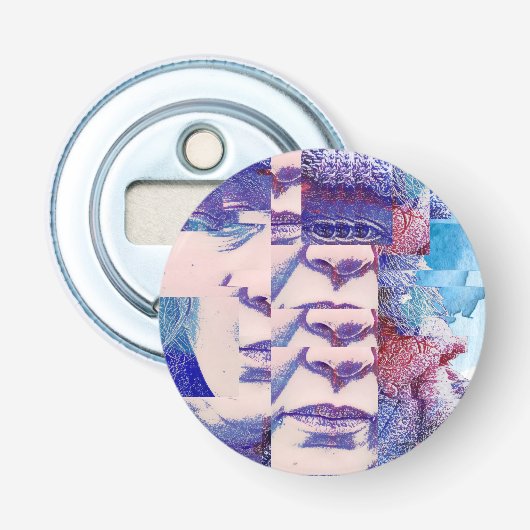 aufgeschnittener Kunstflaschenöffner Flaschenöffner (Vorderseite)