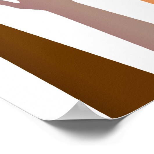 Aufgesetzte Hände Poster (Ecke)