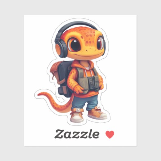 Aufgestickter Vinyl Sticker (Blatt)