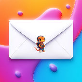 Aufgestickter Vinyl Sticker