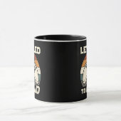Aufgestiegen zum Dad Retro Gamer Controller Tasse (Zentrum)