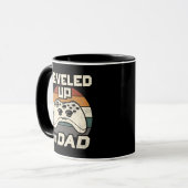 Aufgestiegen zum Dad Retro Gamer Controller Tasse (Vorderseite Links)