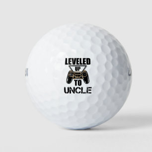Aufgestiegen zum Onkel Neues-Onkel-T-Shirt Neuer O Golfball