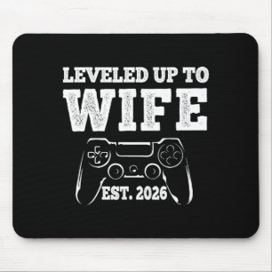 Aufgestiegen zur Ehefrau 2026 Lustig Verheirateter Mousepad