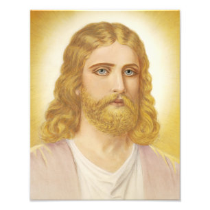 Aufgestiegener Meister Jesus Christus Fotodruck