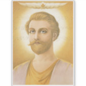 Aufgestiegener Meister Saint Germain Aufkleber (Vorderseite)