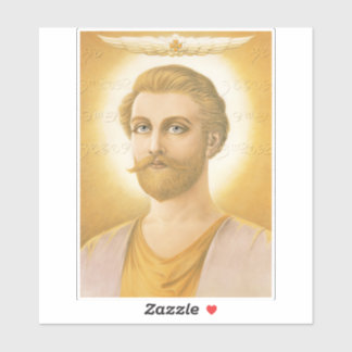 Aufgestiegener Meister Saint Germain Aufkleber