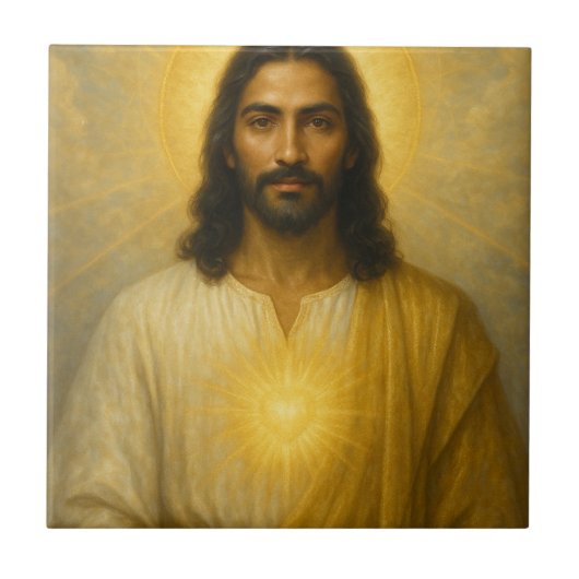 Aufgestiegener Meister Sananda Fliese (Vorderseite)