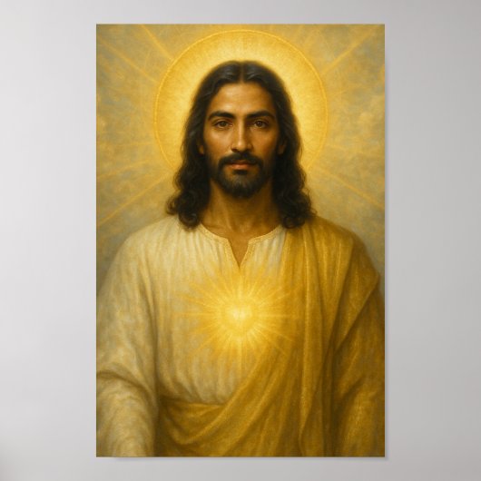Aufgestiegener Meister Sananda Poster (Vorne)