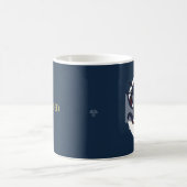 Aufgestiegener Mythologischer Fantasy-Drache-Mond- Kaffeetasse (Mittel)