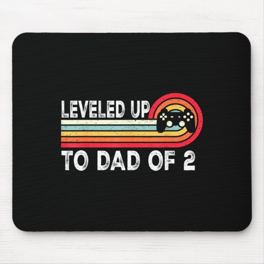 Aufgestiegener Papa Daddy Again Kunstwerk Mousepad (Vorne)