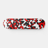Aufgeteilte rote Camouflage Skateboard (Horizontal)