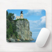 Aufgeteilter Felsen-Leuchtturm Mousepad (Mit Mouse)