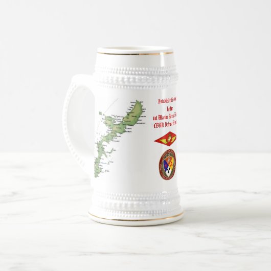 Aufgeteilter Schwanz-Tauchen-Verein Bierglas (Vorderseite Links)