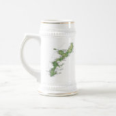 Aufgeteilter Schwanz-Tauchen-Verein Bierglas (Links)