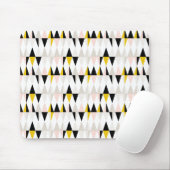 Aufgeteiltes geometrisches Dreieck-Muster Mousepad (Mit Mouse)