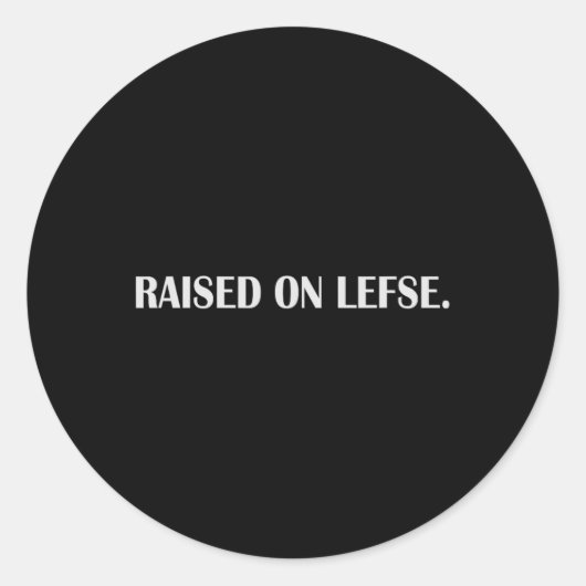 Aufgewachsen auf Urlaub in der norwegischen Lebens Runder Aufkleber (Vorderseite)