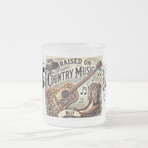 Aufgewachsen bei Country Music Mattglastasse