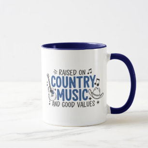 Aufgewachsen bei Country Music und guten Werten Tasse