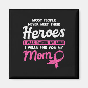 Aufgewachsen durch mein Heroenrosa für Mama Brustk Magnet