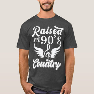 Aufgewachsen in den 90er Jahren CountryGitarre Spi T-Shirt