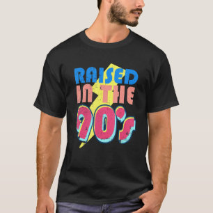 Aufgewachsen in den 90er Jahren Retro 90er Jahre V T-Shirt