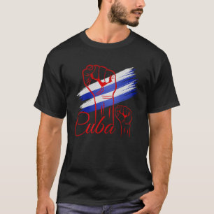 Aufgewachsen mit Kuba Roots Cuba Pride T-Shirt