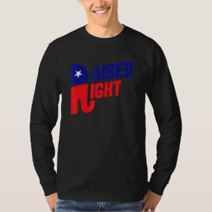 Aufgewachsene rechte republikanische Elefant Südli T-Shirt