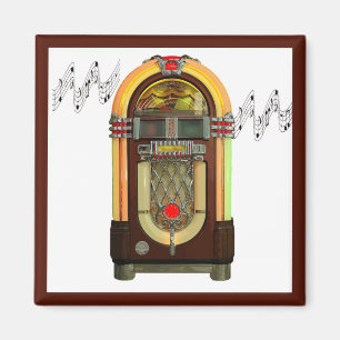 Aufgewachsener Musikautomat-Magnet Magnet