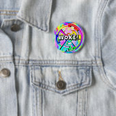 AUFGEWACHT! (Sie können die Wörter ändern) Button (Beispiel)