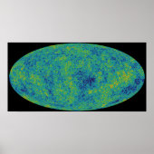 Aufgezeichnet Planck CMBR Poster (Vorne)