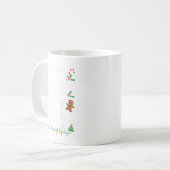 Aufgrund der Inflation hässliche Weihnachtssüßer F Kaffeetasse (Vorderseite Links)