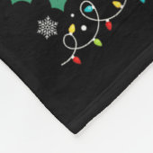 Aufgrund der Inflation hässliche Weihnachtssüßer M Fleecedecke (Ecke)