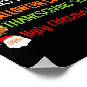 Aufgrund der Inflation ist das mein Halloween-Ernt Poster (Ecke)