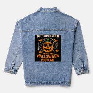 Aufgrund der Inflation ist das mein Halloween Jeansjacke
