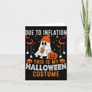 Aufgrund der Inflation ist das mein Halloween-Kost Karte