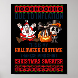 Aufgrund der Inflation ist das mein Halloween-Kost Poster