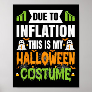 Aufgrund der Inflation ist das mein Halloween-Kost Poster