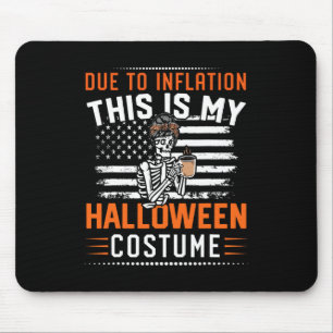 Aufgrund der Inflation ist das mein Halloween-Skel Mousepad