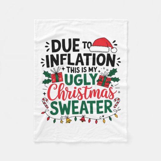 Aufgrund der Inflation ist das mein hässlicher Pul Fleecedecke (Vorderseite)