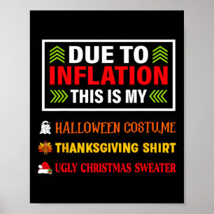Aufgrund der Inflation ist das mein lustiges Hallo Poster