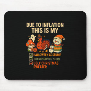 Aufgrund der Inflation ist dies mein Halloween-Ern Mousepad