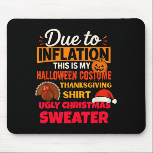 Aufgrund der Inflation ist dies mein Halloween-Ern Mousepad
