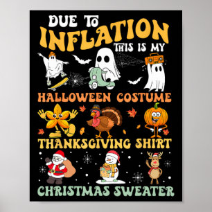 Aufgrund der Inflation ist dies mein Halloween-Kos Poster