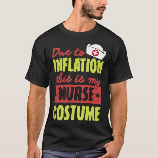Aufgrund der Inflation ist dies mein kostümeres Ha T-Shirt (Vorderseite)